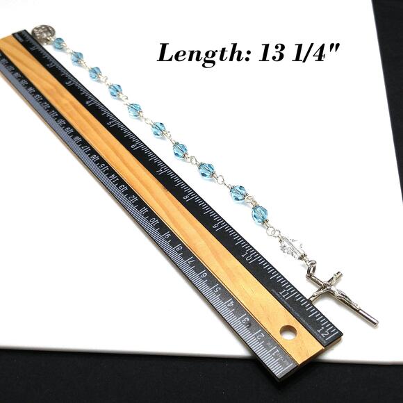 Our Lady of Czestochowa One Decade Rosary, Handmade Catholic Rosary - Picture 7 of 10